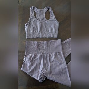 Women's Dusty Rose Sports Athletic Set